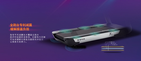 室内健身器材-快盈VIIIX6心率版跑步机