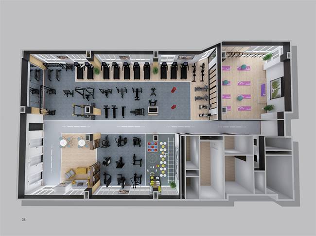 房地产健身器材解决方案-快盈VIII健身器材